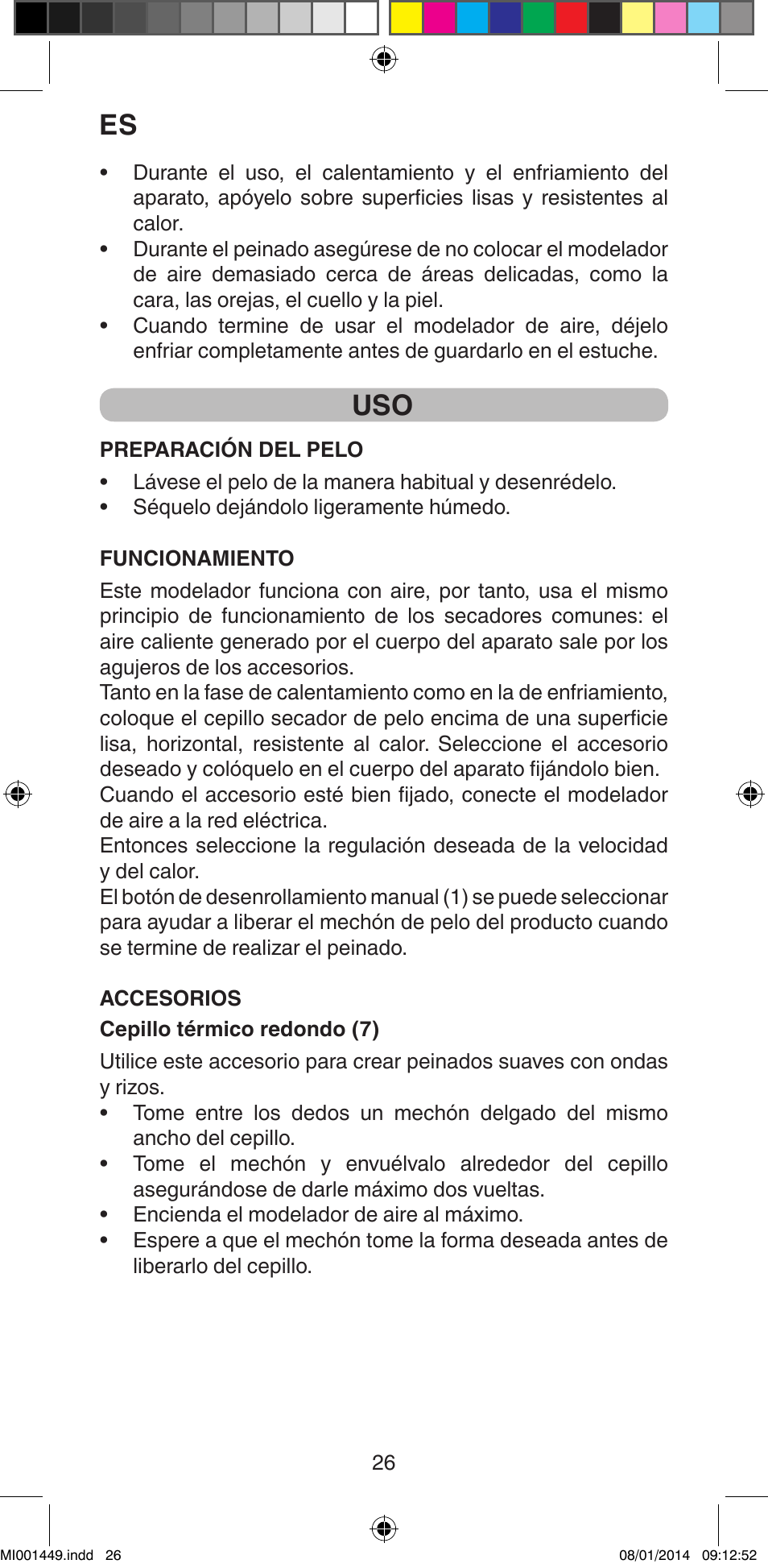 Imetec BELLISSIMA GH16 400 User Manual | Page 28 / 79