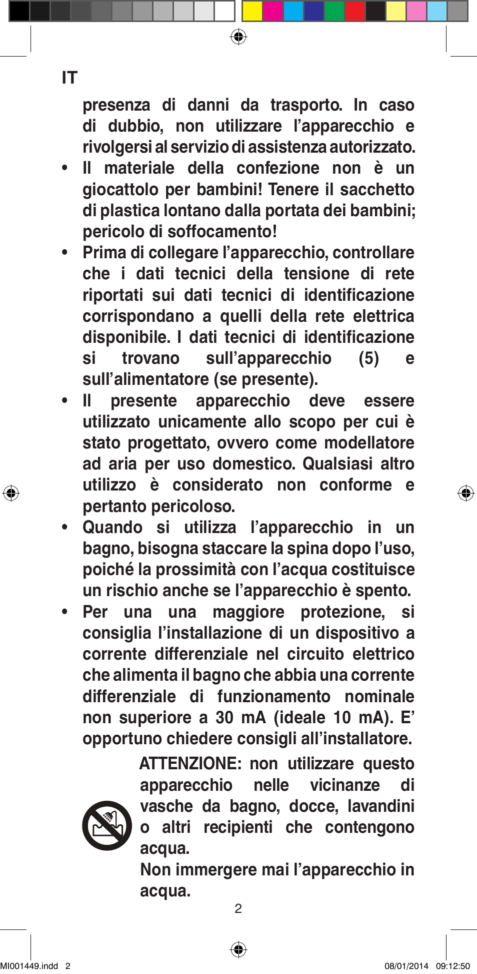 Imetec BELLISSIMA GH16 400 User Manual | Page 4 / 79