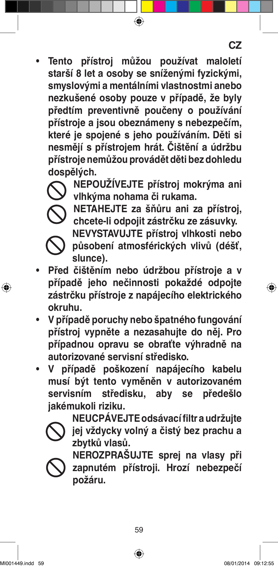 Imetec BELLISSIMA GH16 400 User Manual | Page 61 / 79