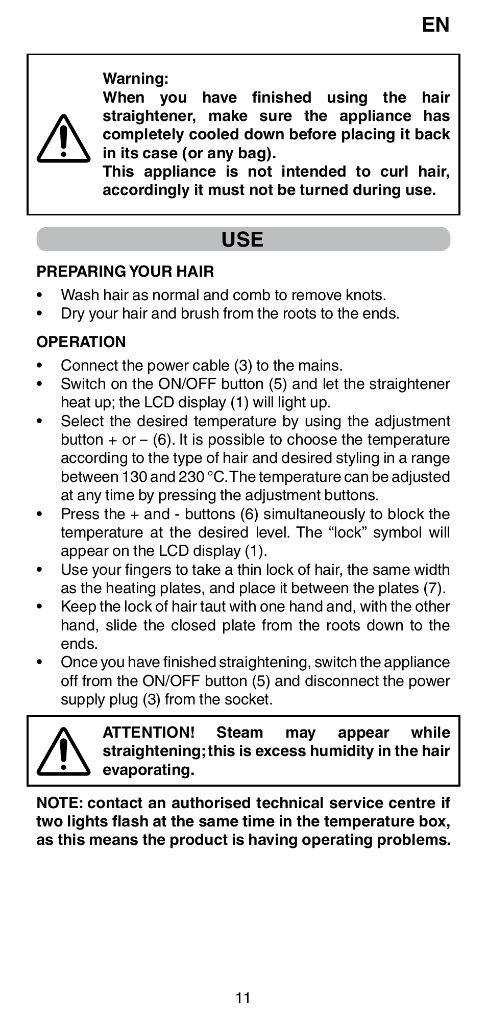 Imetec BELLISSIMA CREATIVITY B8 100 User Manual | Page 13 / 68