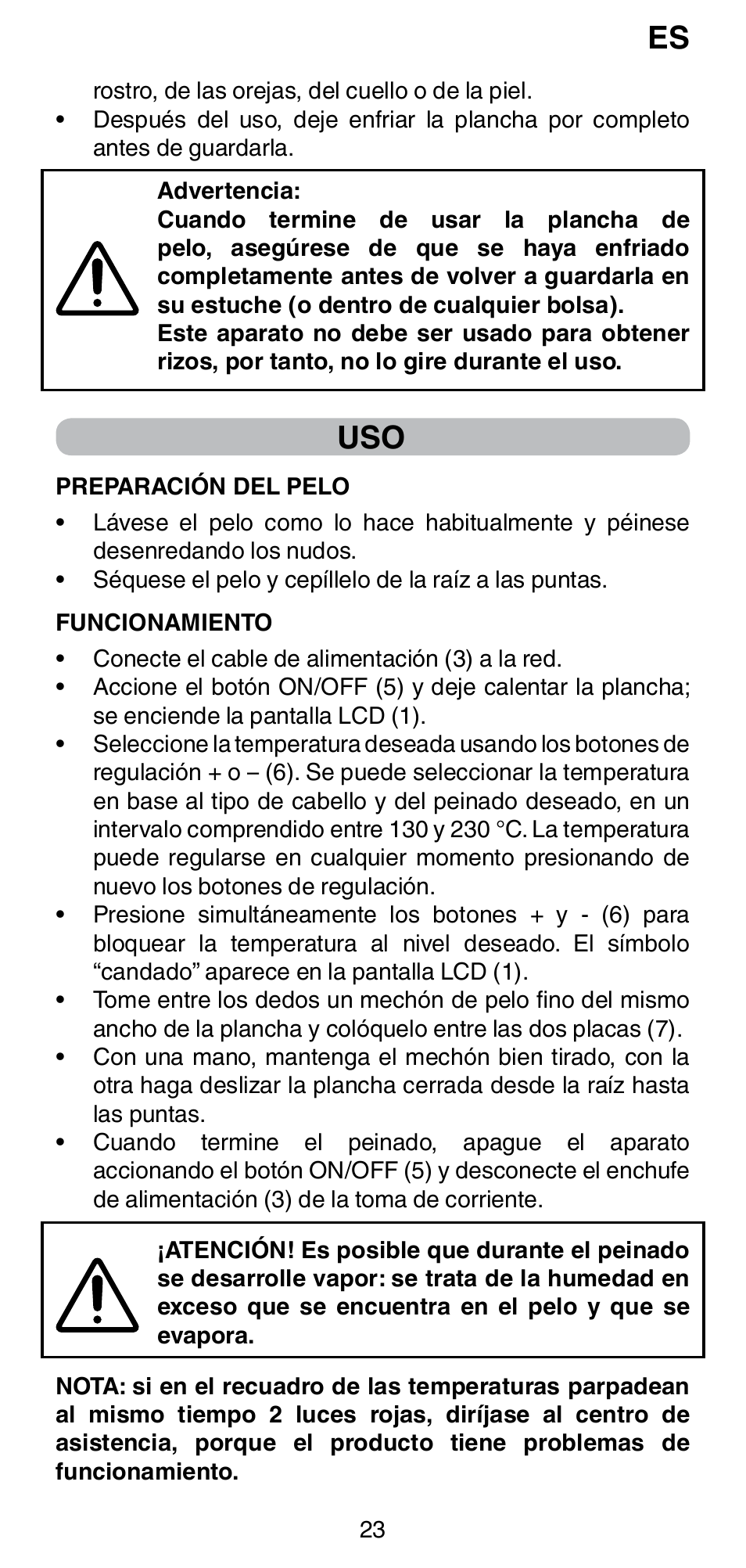 Imetec BELLISSIMA CREATIVITY B8 100 User Manual | Page 25 / 68