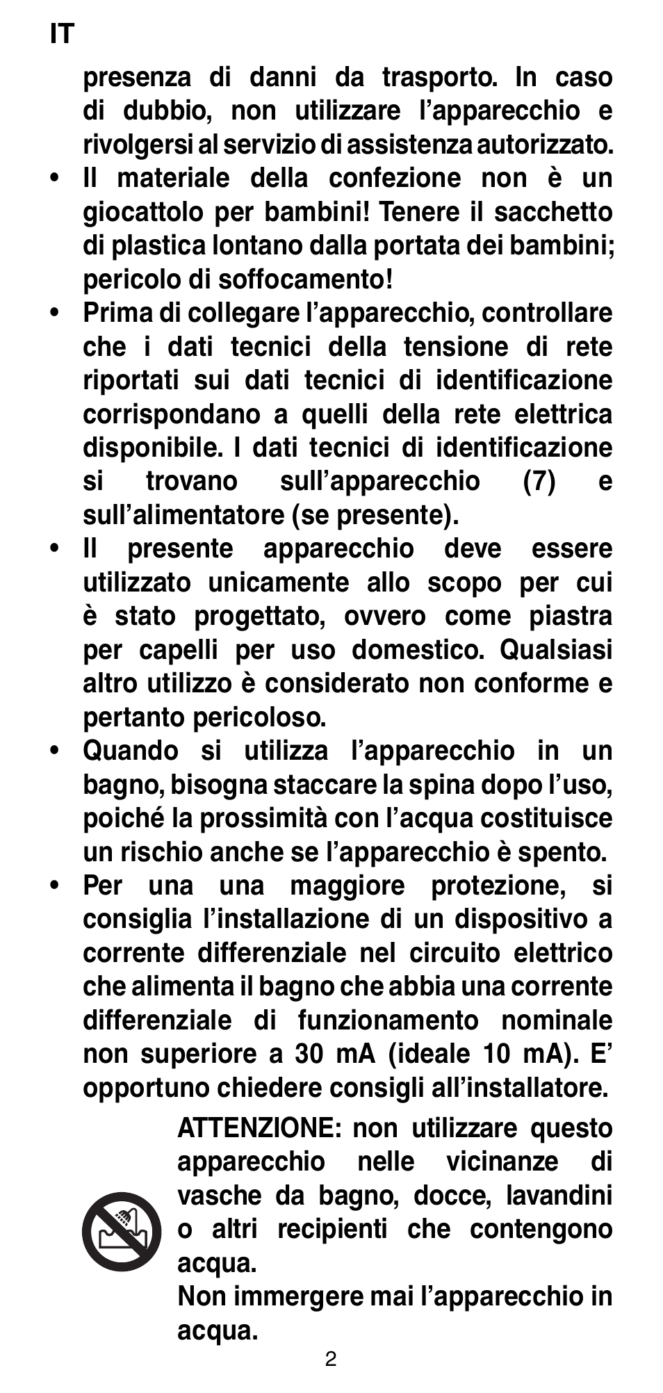 Imetec BELLISSIMA CREATIVITY STYLE CREATOR B6 200 User Manual | Page 4 / 90