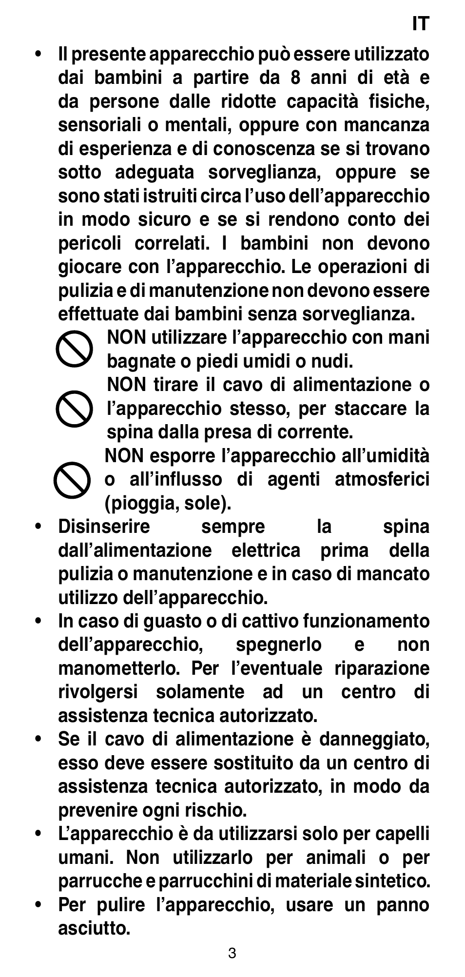 Imetec BELLISSIMA CREATIVITY STYLE CREATOR B6 200 User Manual | Page 5 / 90