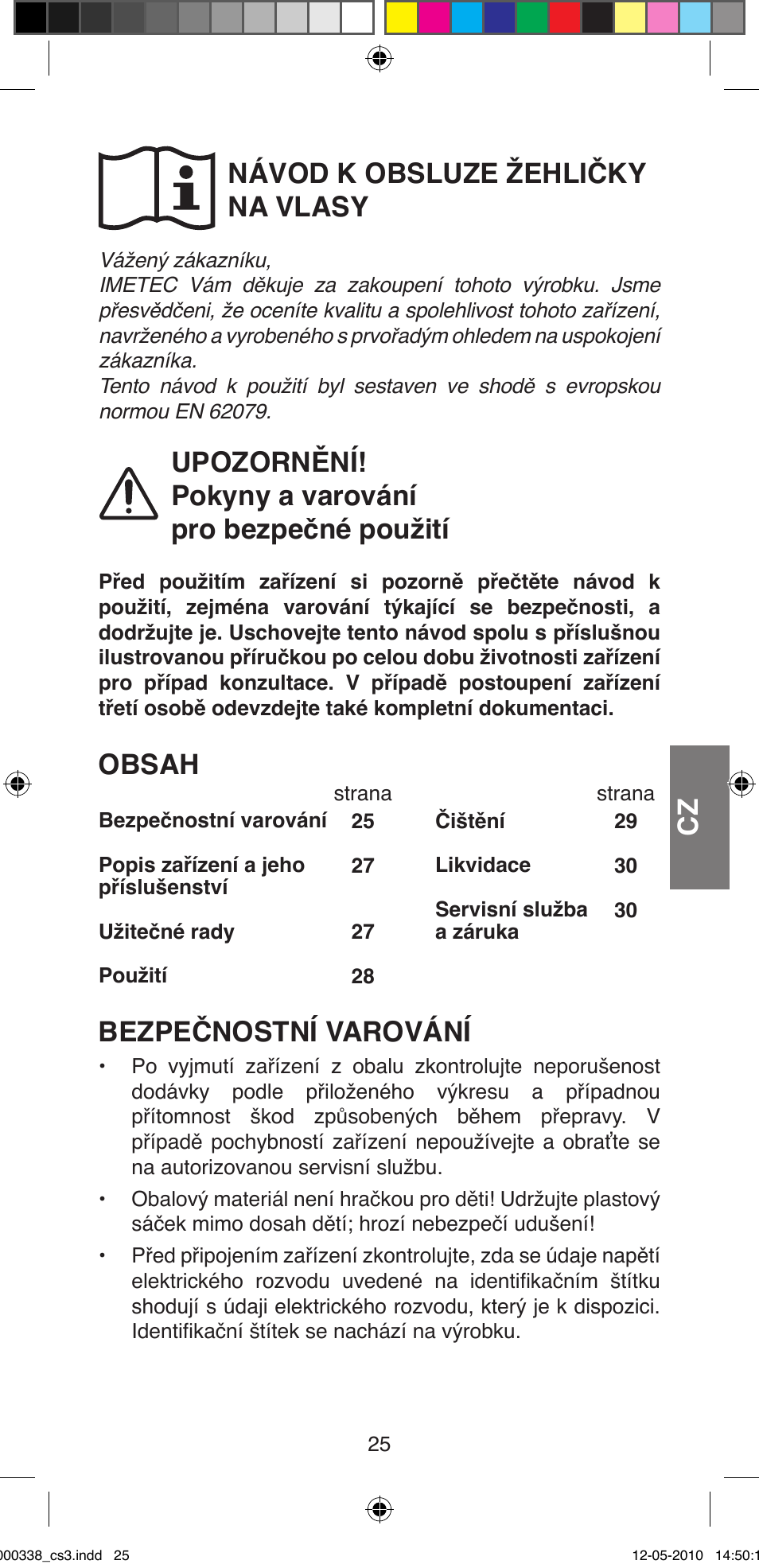 Imetec BELLISSIMA ABSOLUTE BA8 230I User Manual | Page 27 / 44