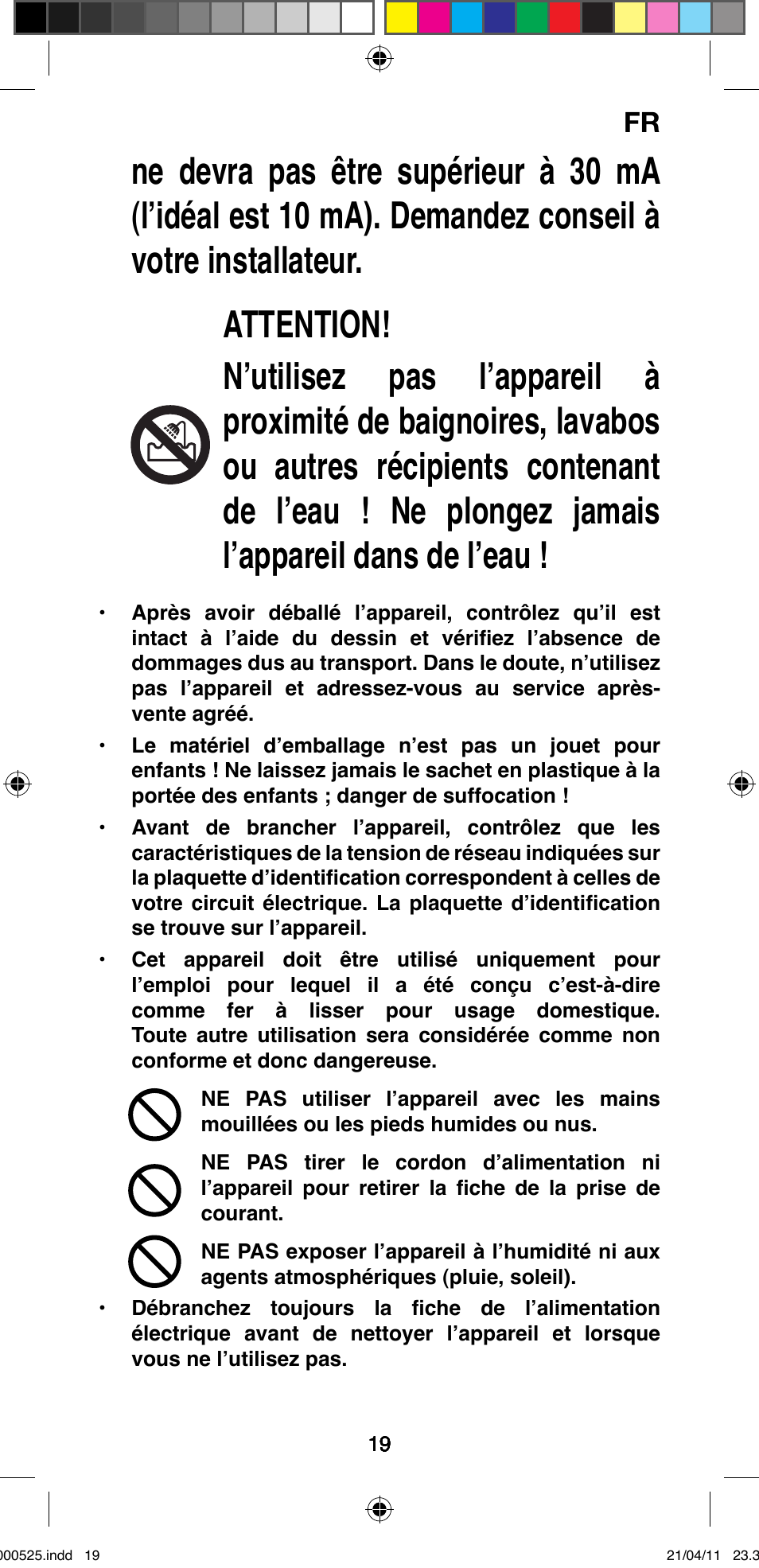 Imetec BELLISSIMA CREATIVITY STYLE CREATOR B6 100 User Manual | Page 21 / 66