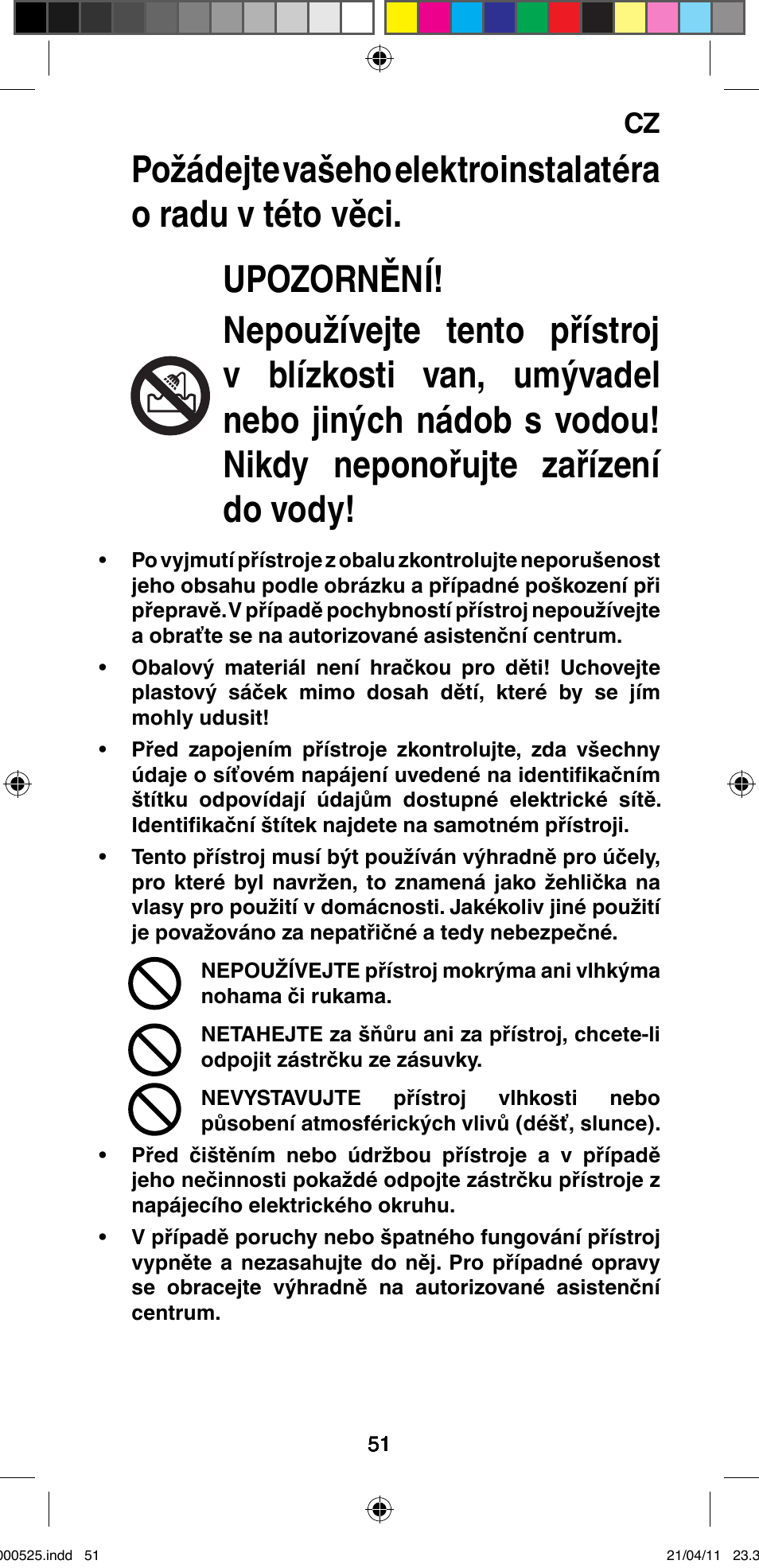 Imetec BELLISSIMA CREATIVITY STYLE CREATOR B6 100 User Manual | Page 53 / 66