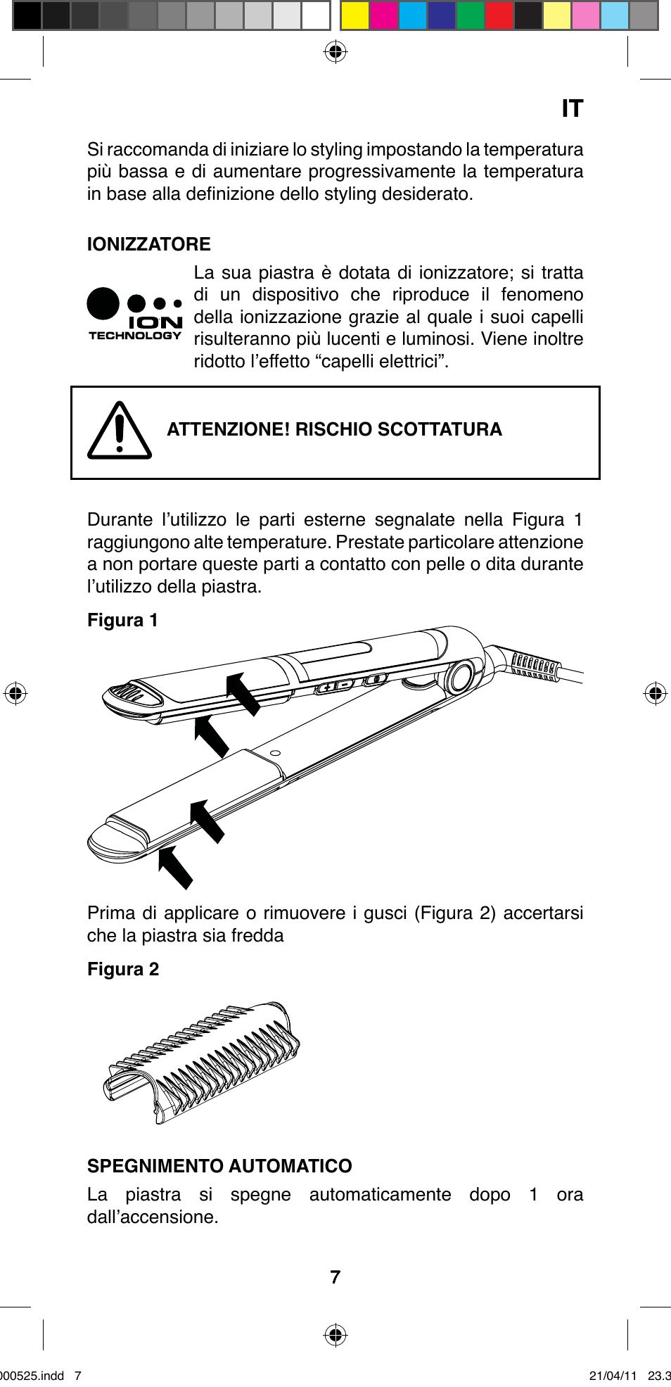 Imetec BELLISSIMA CREATIVITY STYLE CREATOR B6 100 User Manual | Page 9 / 66