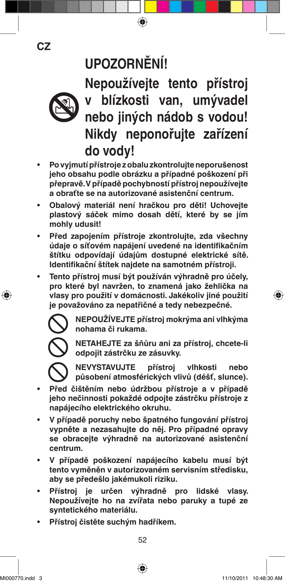 Imetec BELLISSIMA B15 50 User Manual | Page 54 / 66