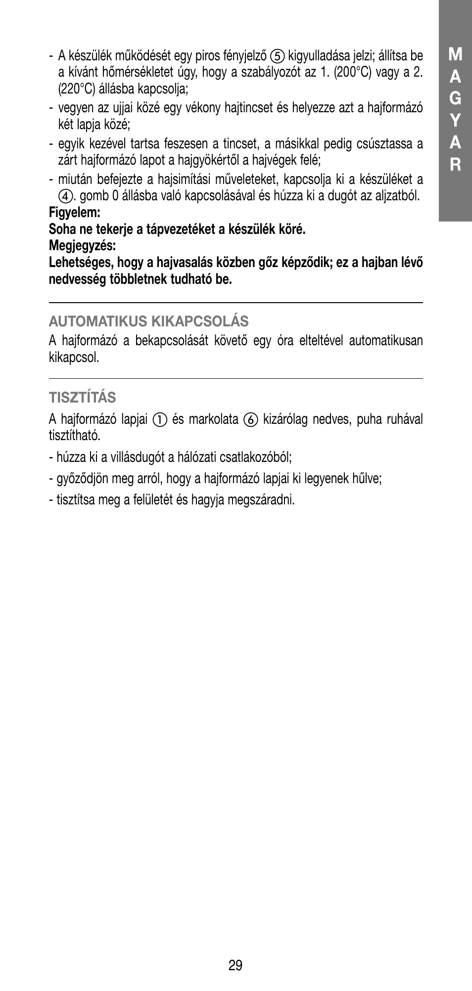 Imetec BELLISSIMA B20 50 User Manual | Page 31 / 36