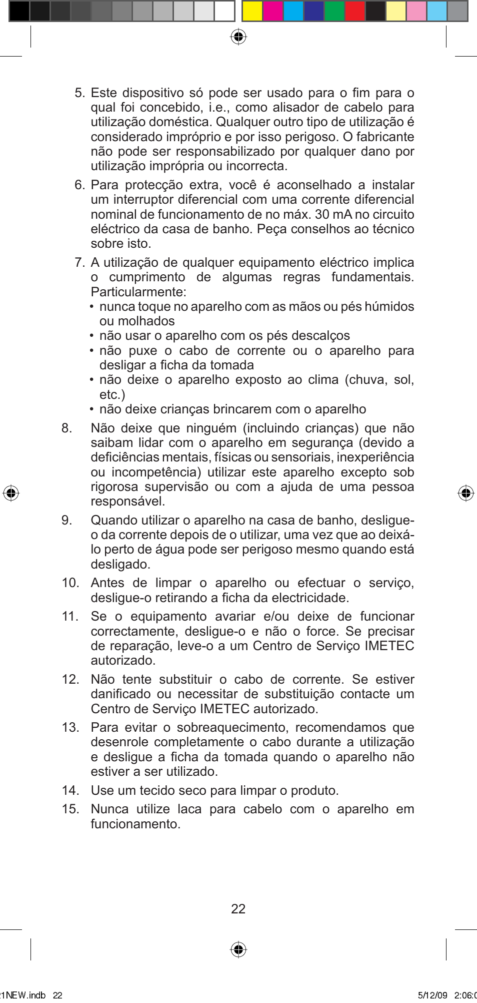 Imetec BELLISSIMA MINI MC210 User Manual | Page 25 / 49