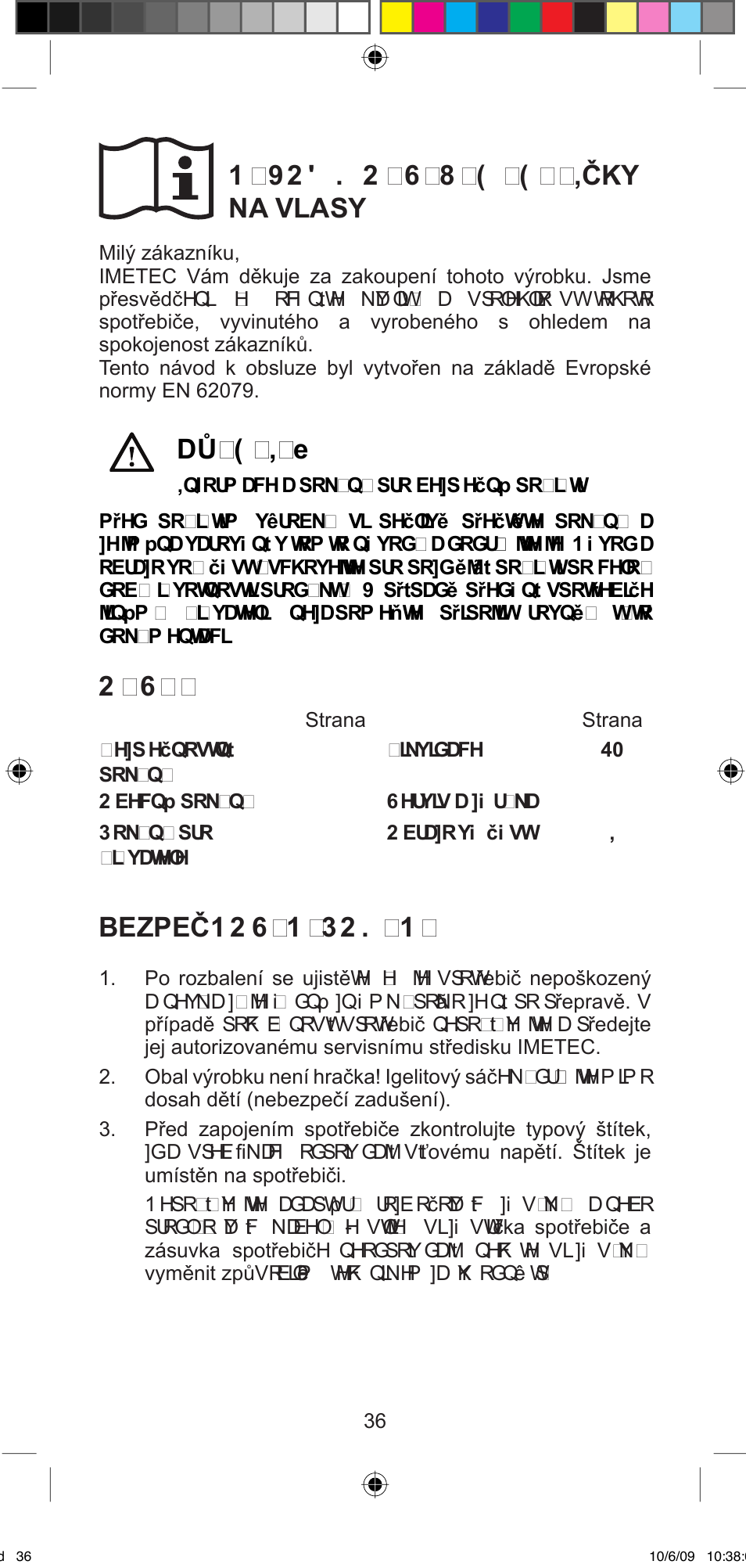 Dů/ ( ä ,7 e | Imetec BELLISSIMA MINI MF 200 User Manual | Page 38 / 47