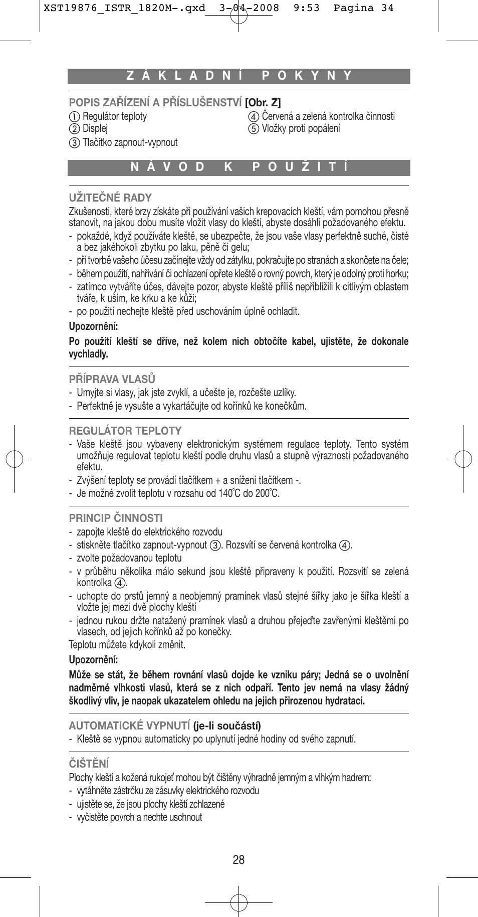 Imetec BELLISSIMA B 200 User Manual | Page 28 / 42