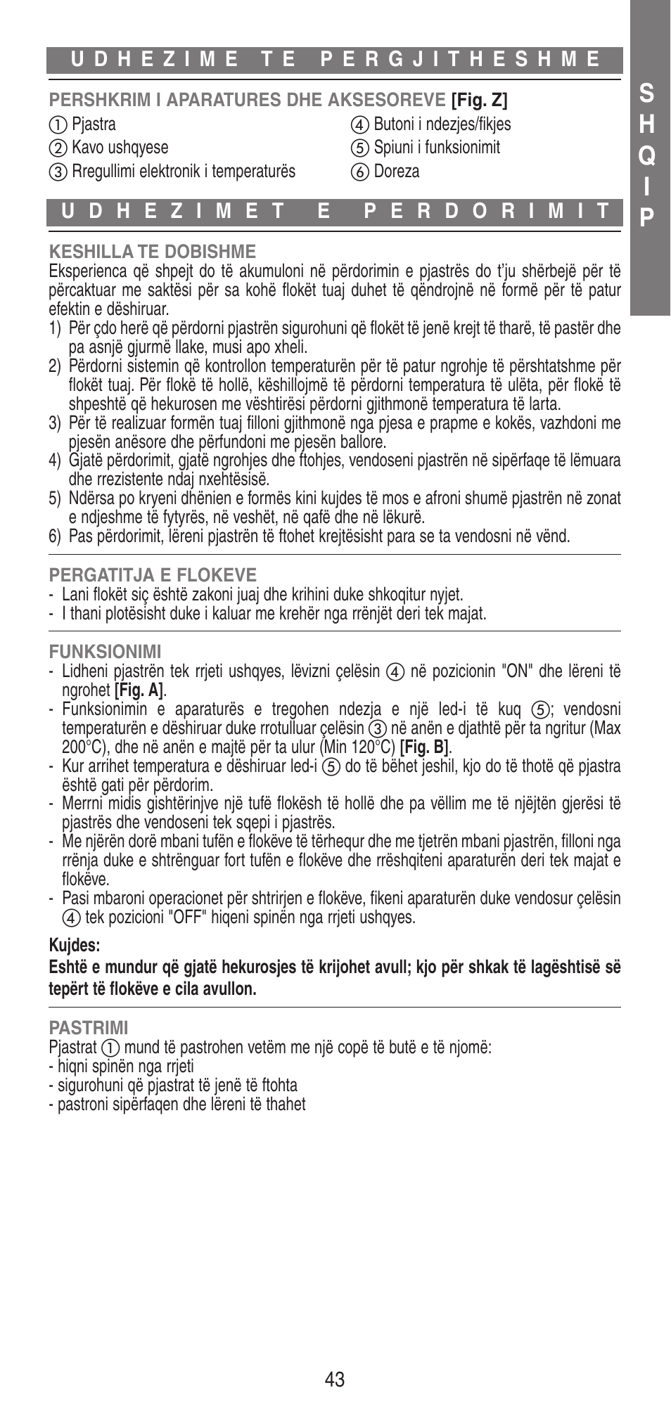 Sh q i p | Imetec BELLISSIMA B11 50 User Manual | Page 44 / 44