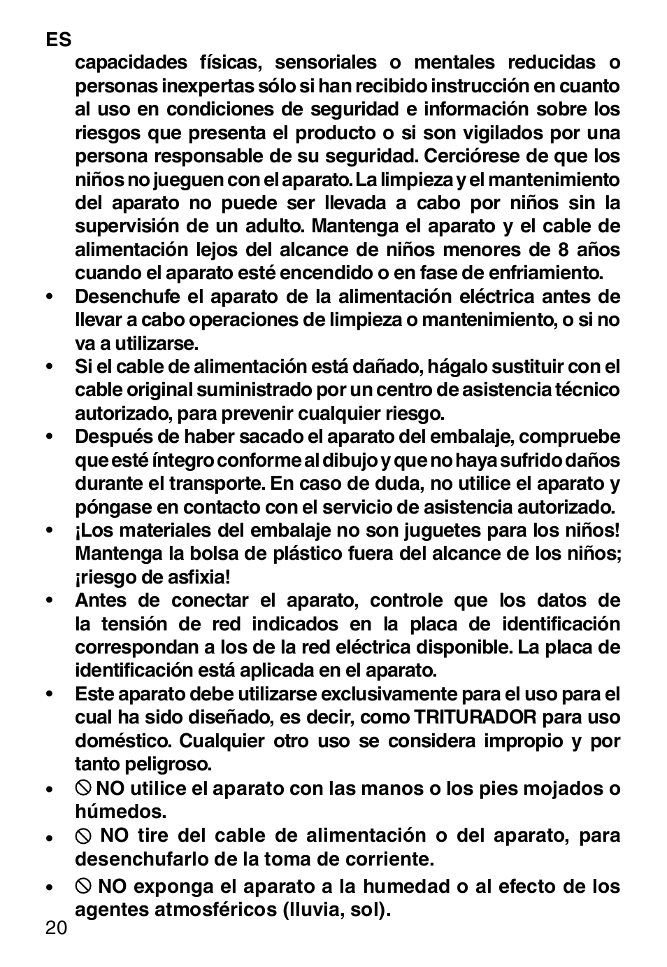 Imetec PROFESSIONAL SERIE CH 2000 User Manual | Page 22 / 50
