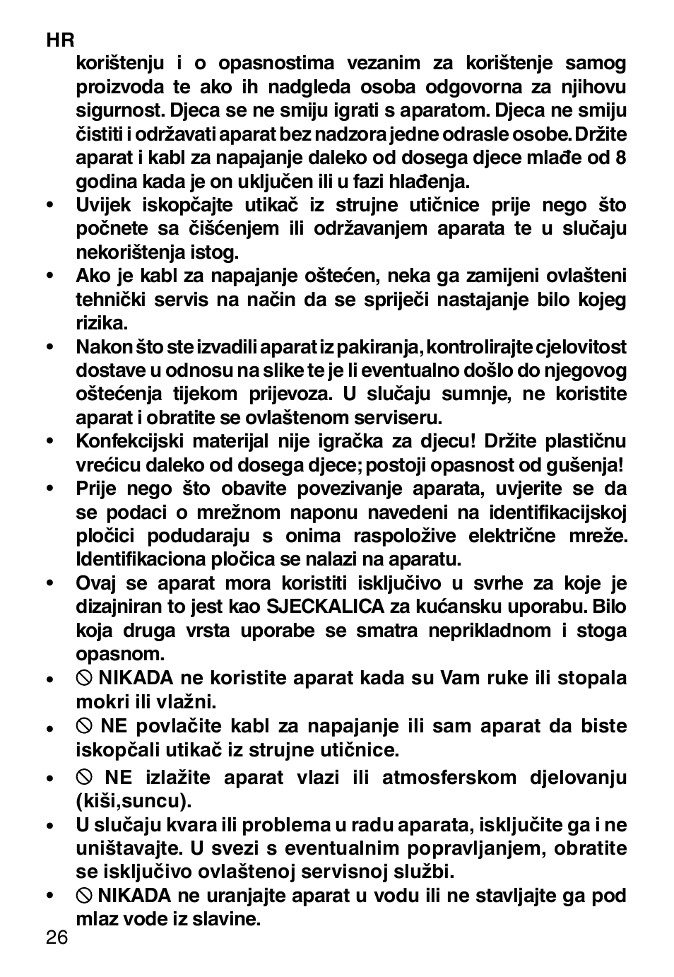 Imetec PROFESSIONAL SERIE CH 2000 User Manual | Page 28 / 50