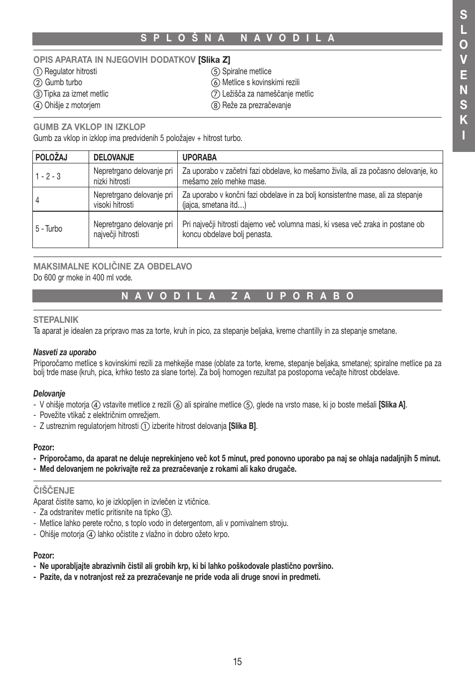 Imetec DOLCEVITA ST7 User Manual | Page 17 / 20