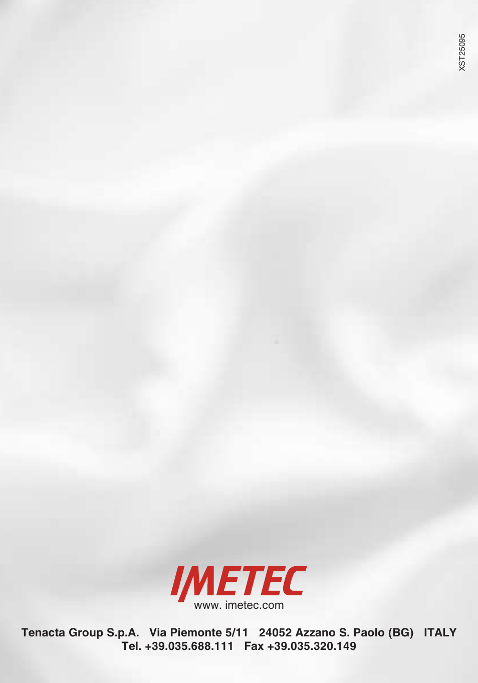 Imetec DOLCEVITA ST7 User Manual | Page 20 / 20