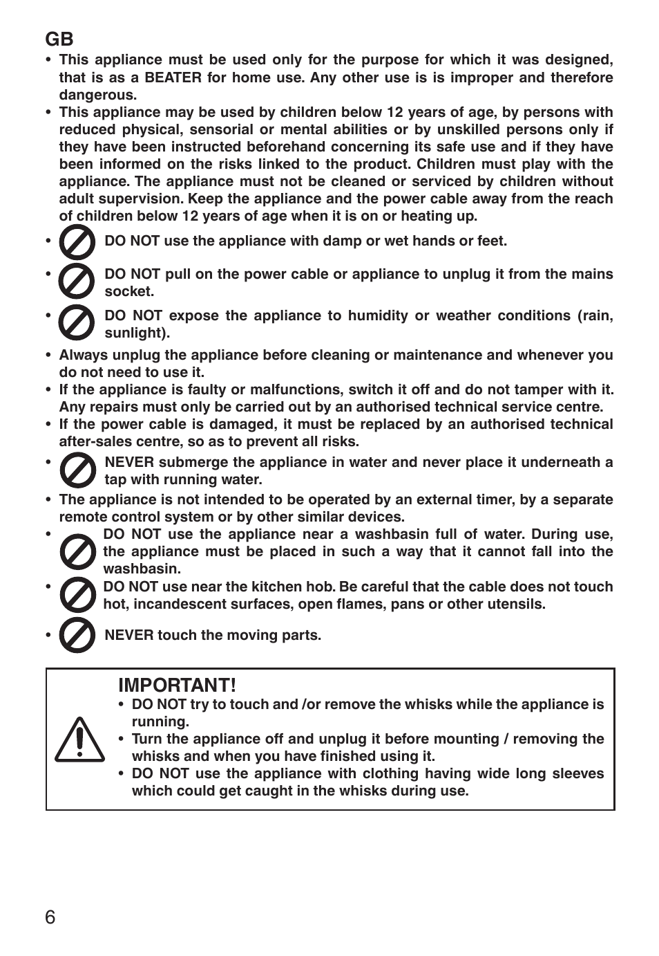 Important | Imetec ECO ST User Manual | Page 11 / 34