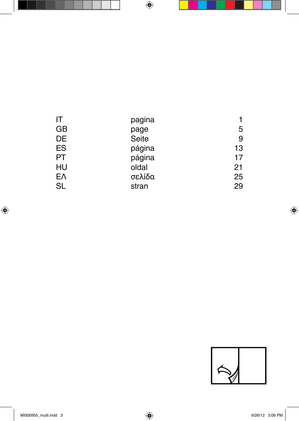 Frullatore | Imetec PROFESSIONAL SERIE BL User Manual | Page 3 / 38