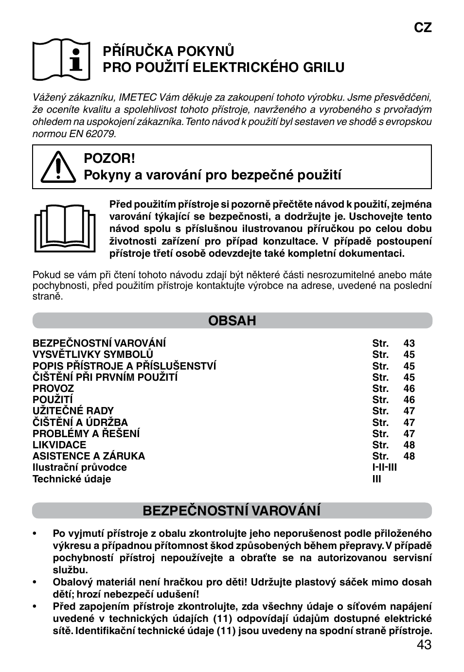 Imetec DOLCEVITA GL5 User Manual | Page 45 / 56