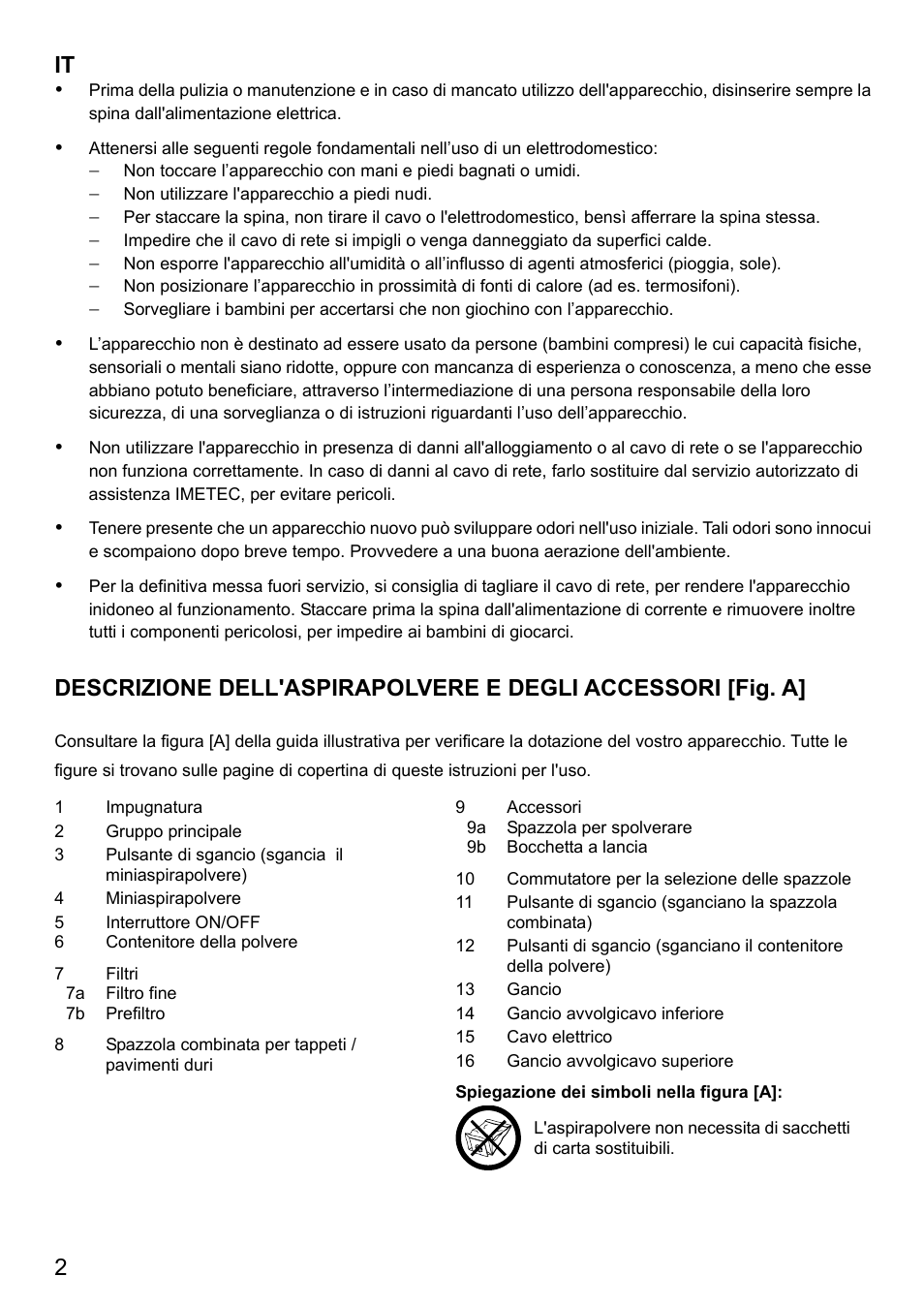 Imetec DUETTA User Manual | Page 4 / 27