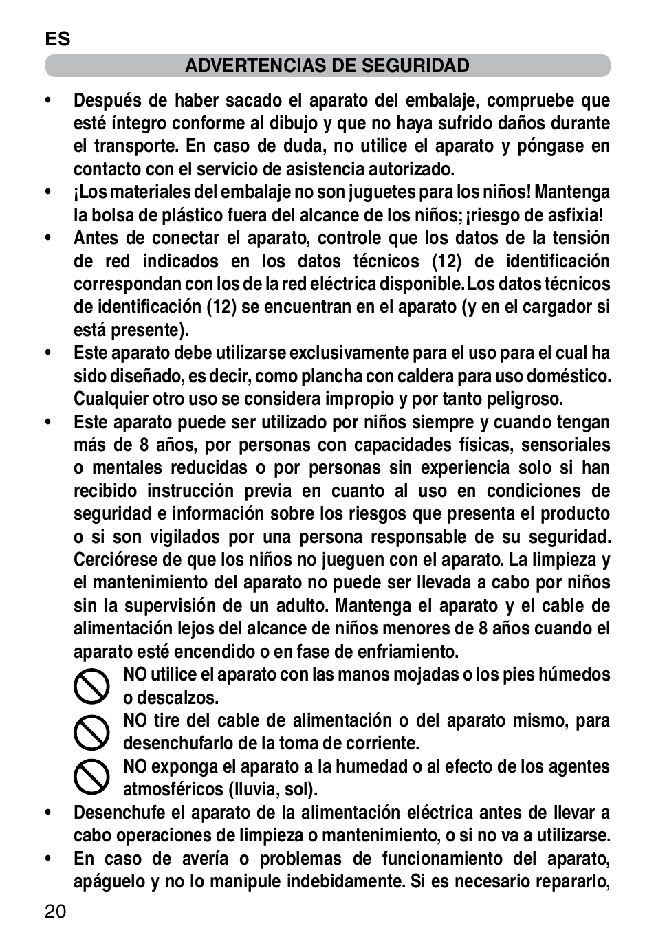 Imetec ZEROCALC ECO K3 2300 User Manual | Page 22 / 74