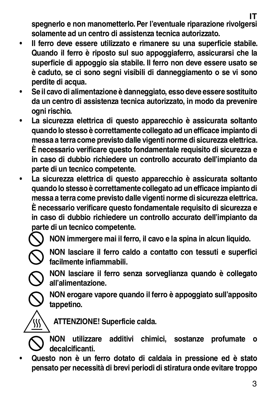 Imetec ZEROCALC ECO K3 2300 User Manual | Page 5 / 74