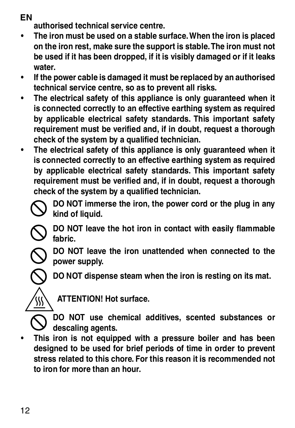 Imetec TITANOX ECO K112 User Manual | Page 14 / 74