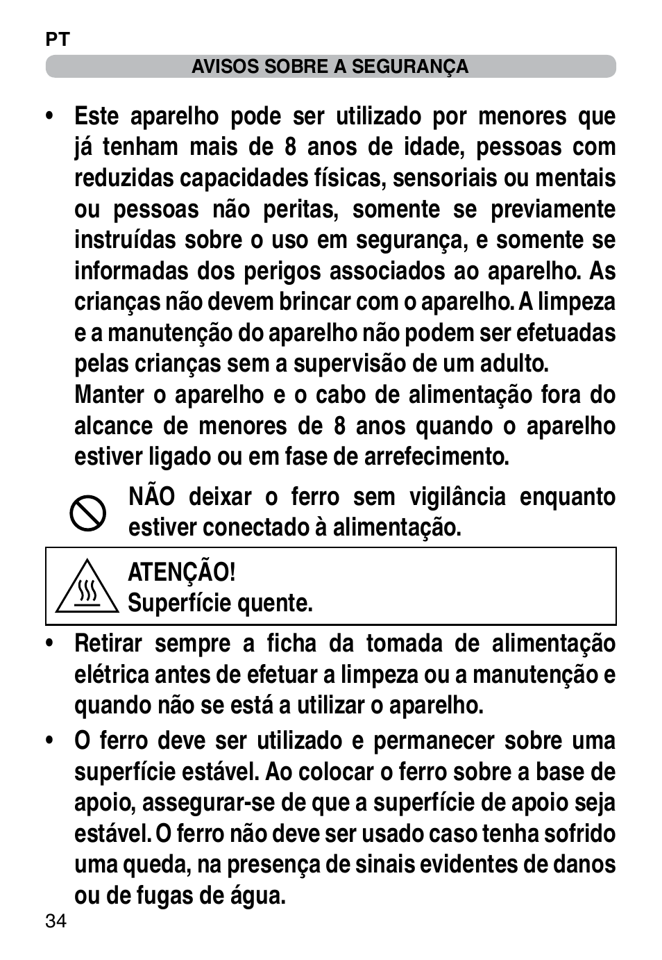 Imetec INTELLIVAPOR ECO User Manual | Page 36 / 58