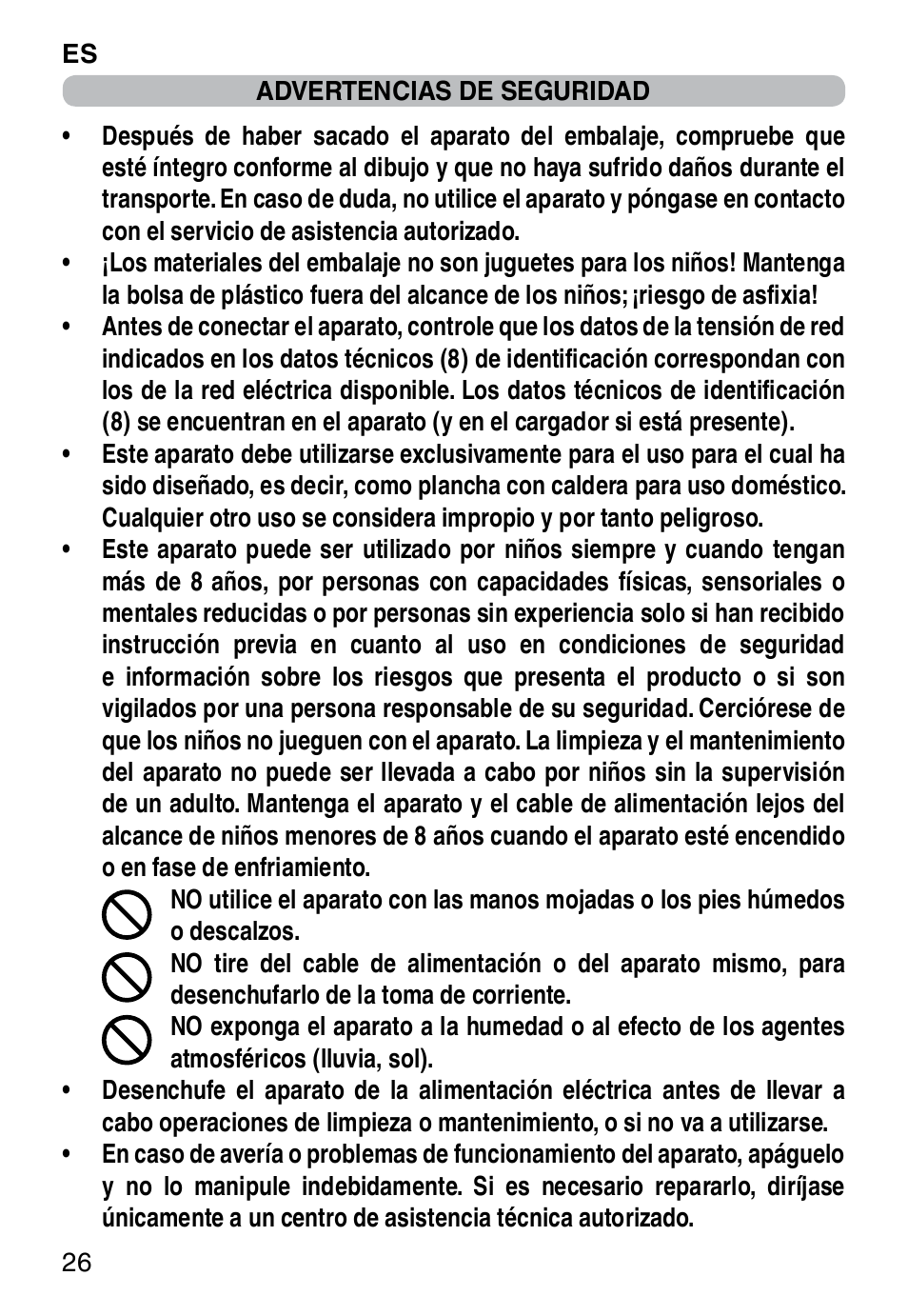 Imetec NO-STOP PROFESSIONAL ECO User Manual | Page 28 / 74