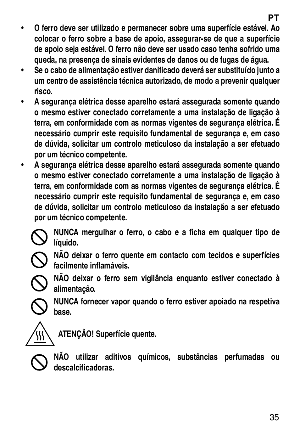 Imetec NO-STOP PROFESSIONAL ECO User Manual | Page 37 / 74