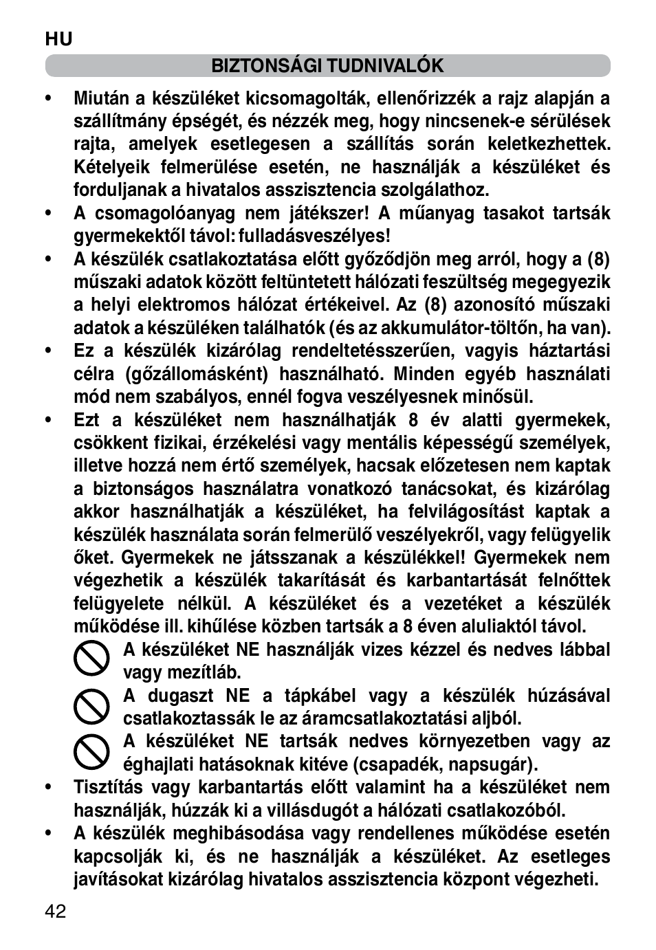 Imetec NO-STOP PROFESSIONAL ECO User Manual | Page 44 / 74