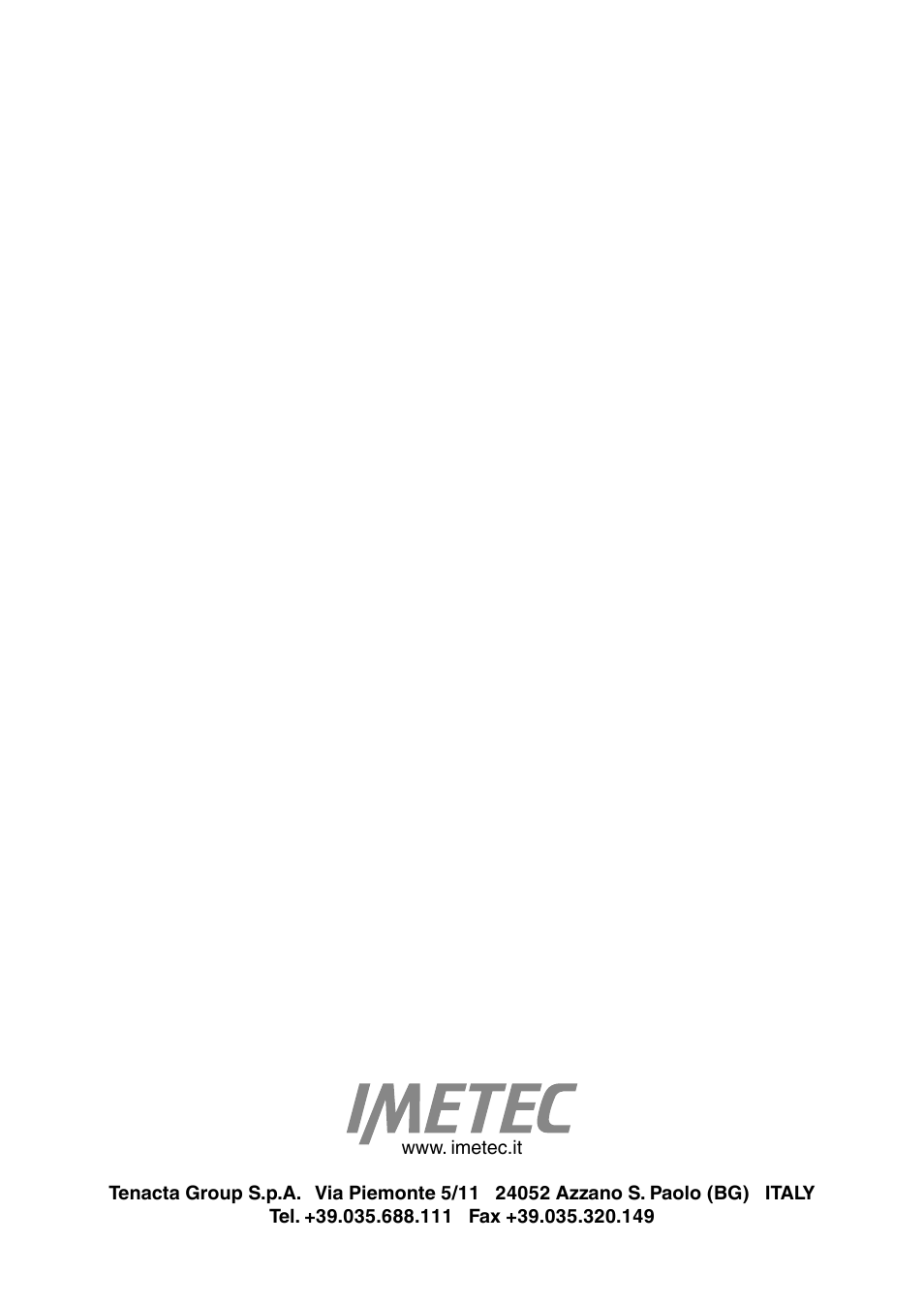 Imetec NO-STOP PRESTIGE ECO User Manual | Page 54 / 54