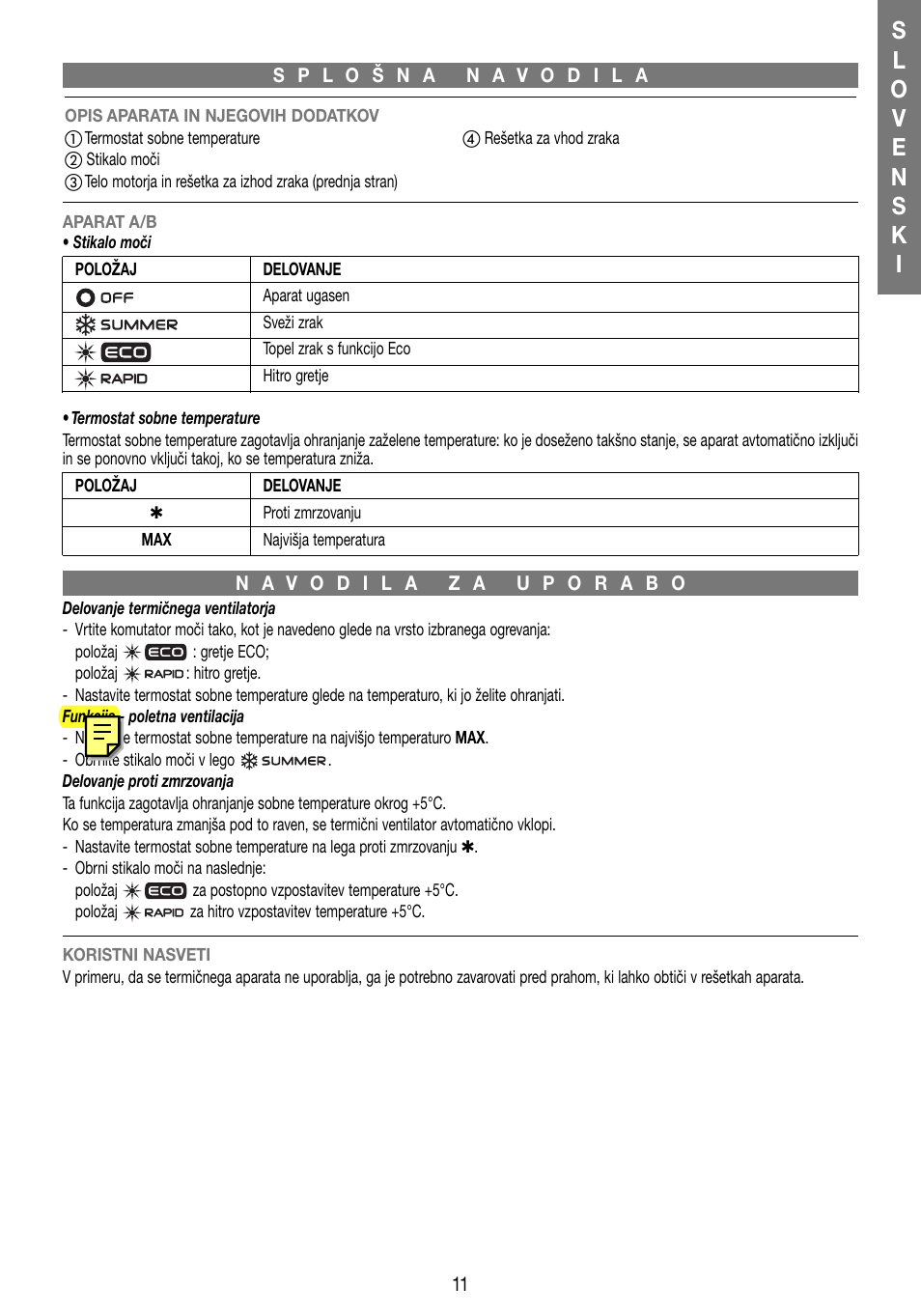 Imetec ECO FH5-100 User Manual | Page 13 / 18
