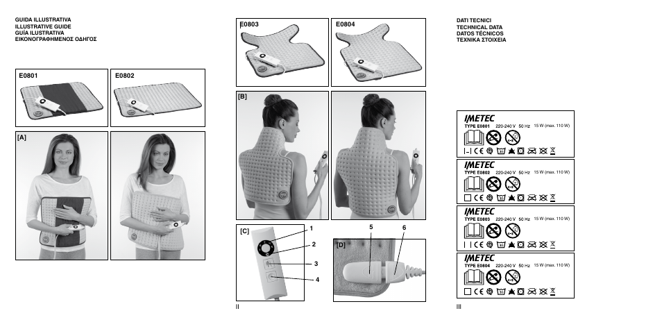Imetec HP-02 INTELLISENSE User Manual | Page 2 / 18