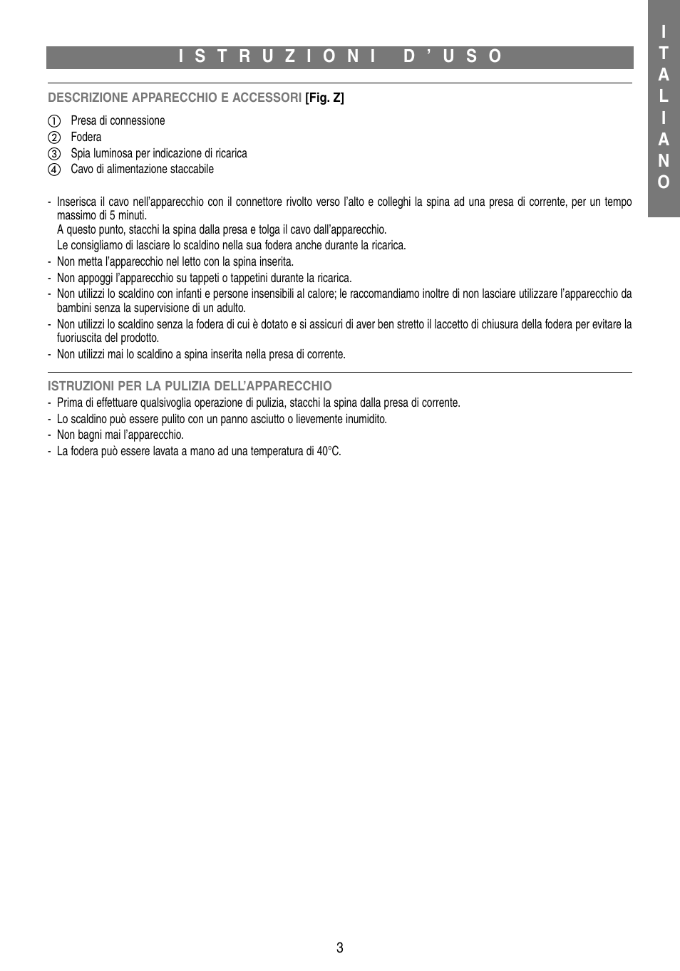 Imetec BODY&COMFORT User Manual | Page 6 / 10