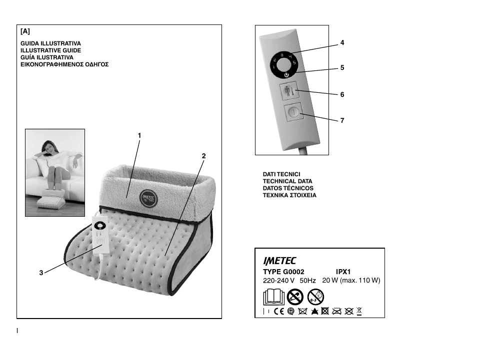 Imetec FW-01 INTELLISENSE User Manual | Page 2 / 18