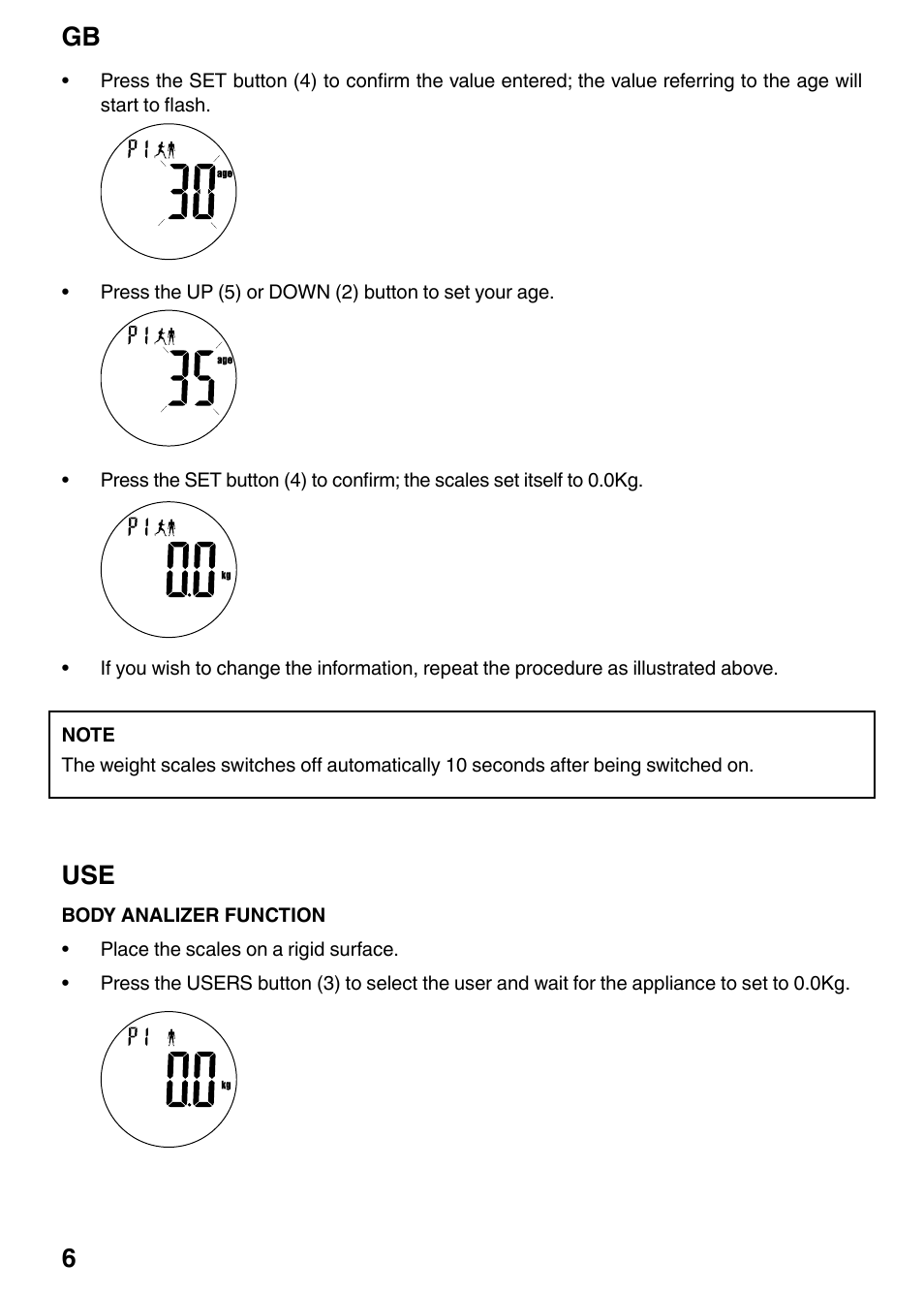 Imetec BF2 200 User Manual | Page 8 / 14