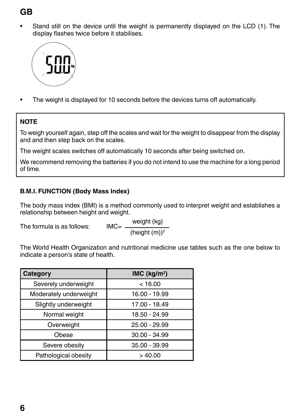 Imetec BM2 200 User Manual | Page 8 / 12