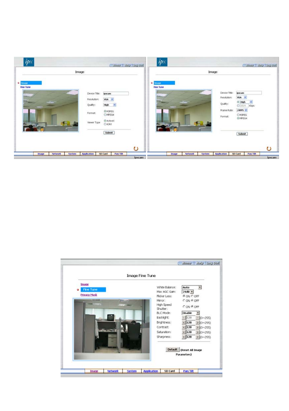 2 change image setting | IPX DDK-1200 User Manual | Page 30 / 108