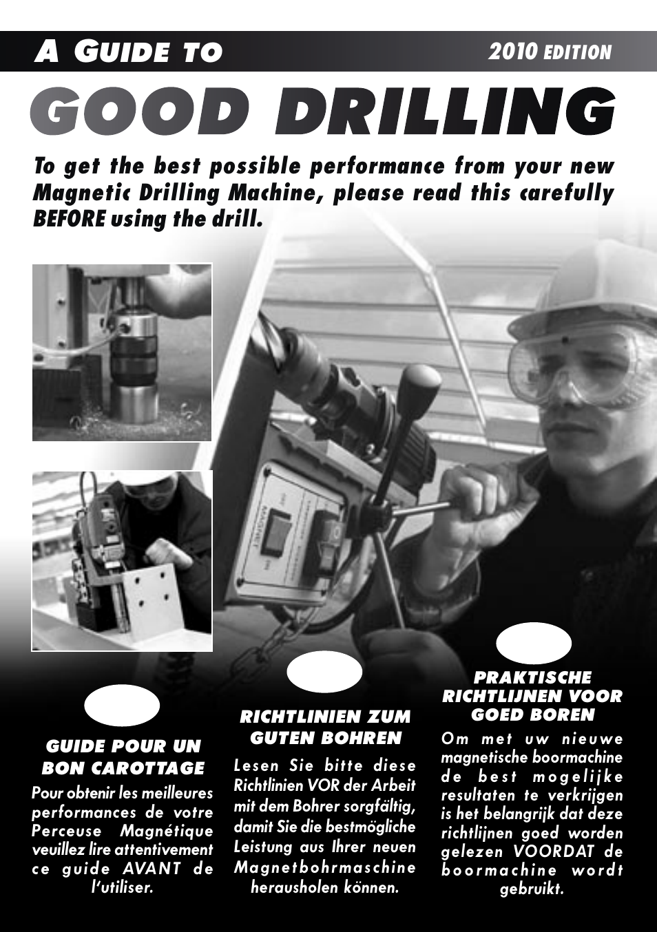 Unibor Hydrobor HUW150 User Manual | 44 pages