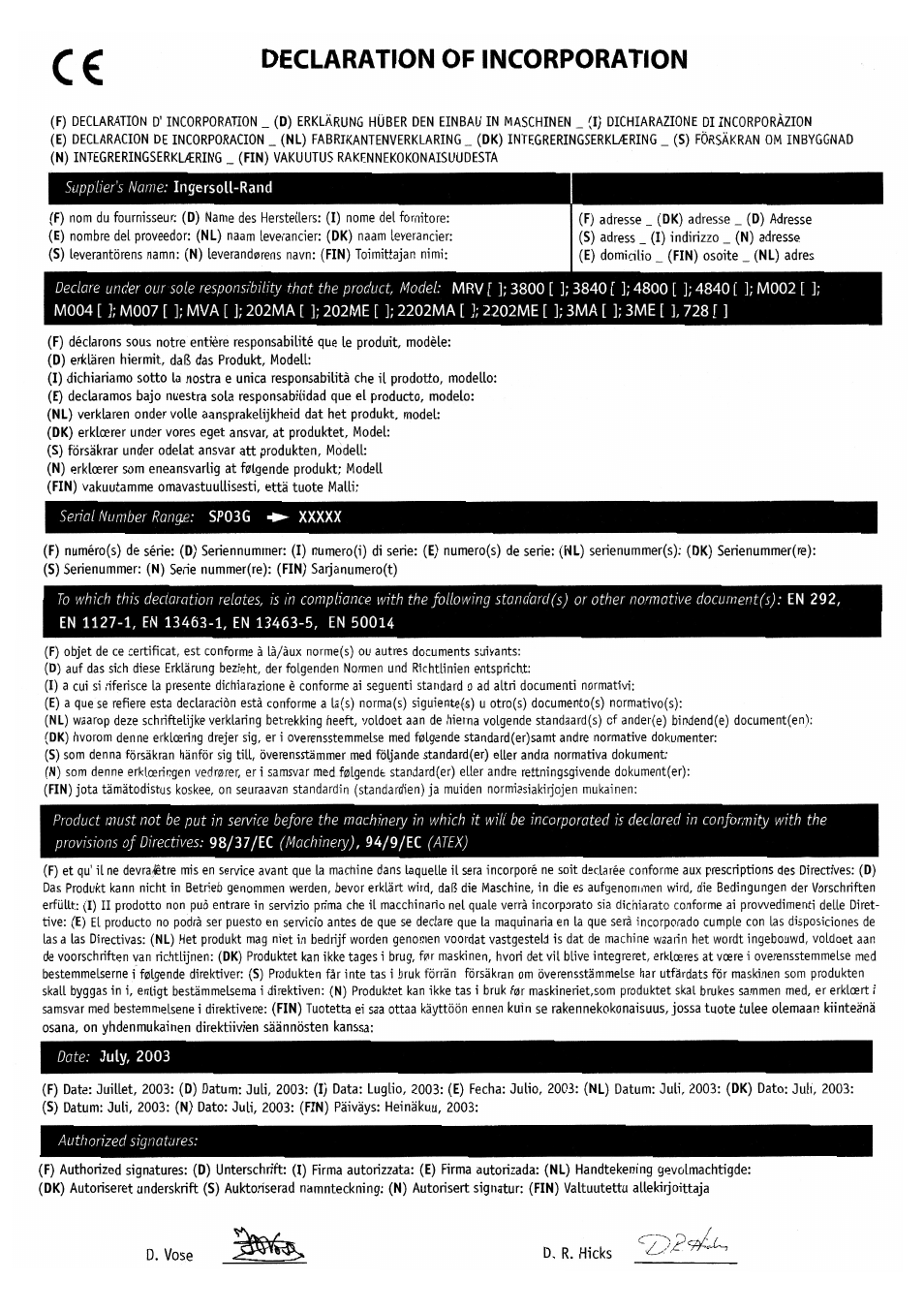 Unibor Airbor 2 User Manual | Page 6 / 6