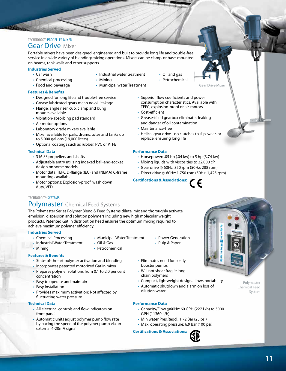 Gear drive, Polymaster, Mixer | Chemical feed systems | Pump Solutions Group Neptune User Manual | Page 11 / 20
