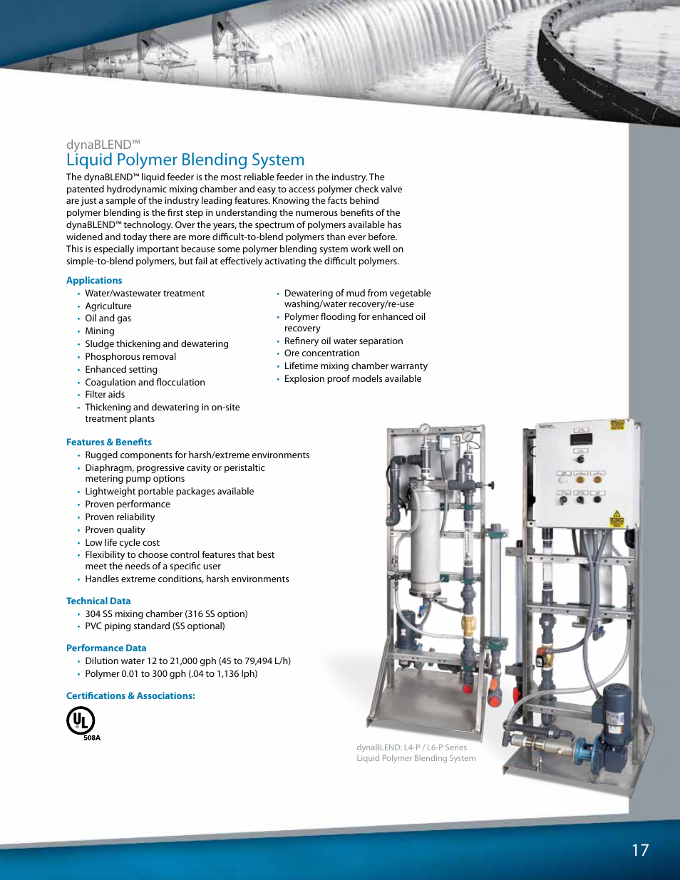Liquid polymer blending system, Dynablend | Pump Solutions Group Neptune User Manual | Page 17 / 20