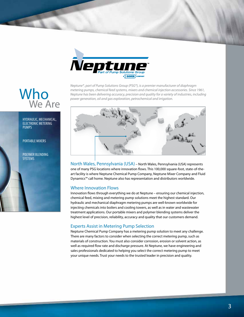 We are | Pump Solutions Group Neptune User Manual | Page 3 / 20