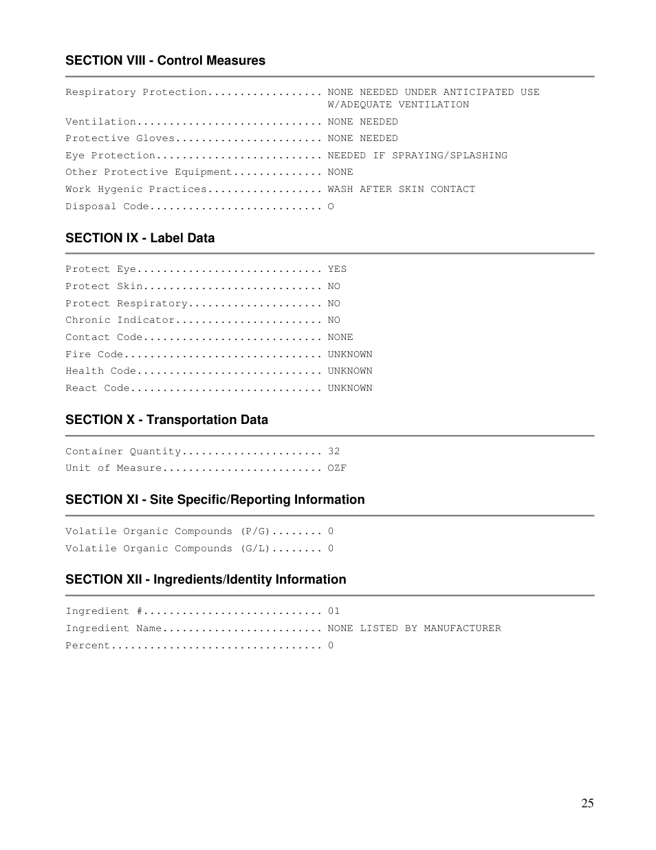 Pump Solutions Group Neptune Series 6000 dia-PUMP MODELS 6100 thru 6250 User Manual | Page 25 / 27