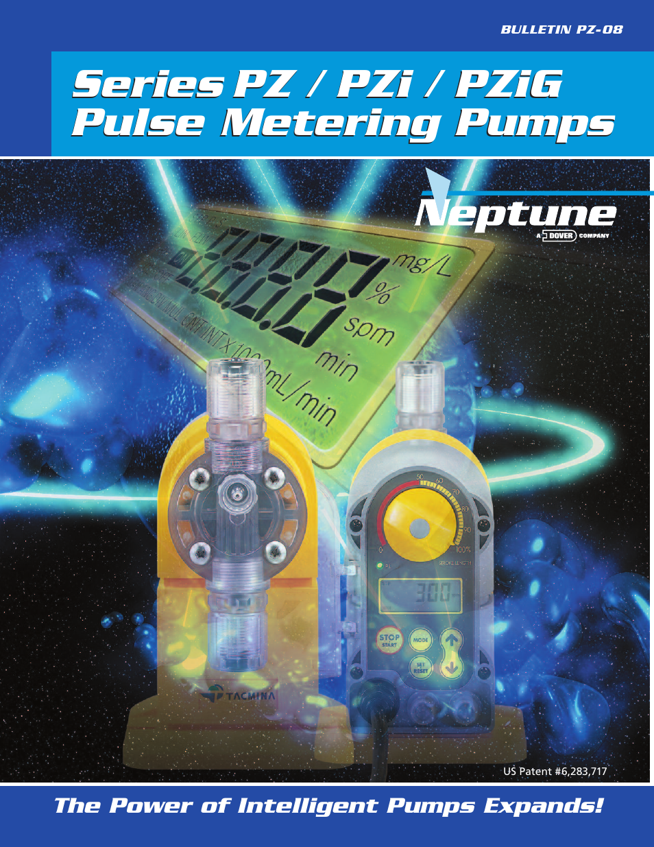 Pump Solutions Group Neptune Series PZ_PZi_PZiG Pulse Metering Pumps User Manual | 10 pages