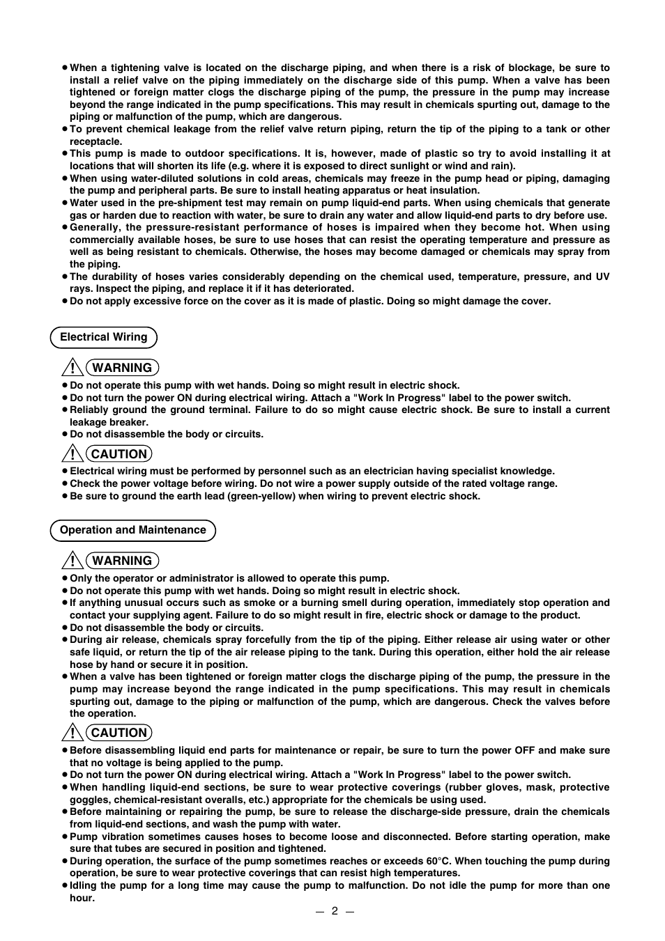 Pump Solutions Group PZiG Series User Manual | Page 3 / 48