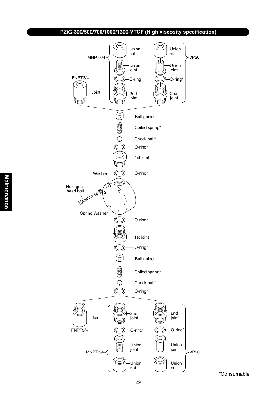 Maintenance | Pump Solutions Group PZiG Series User Manual | Page 30 / 48