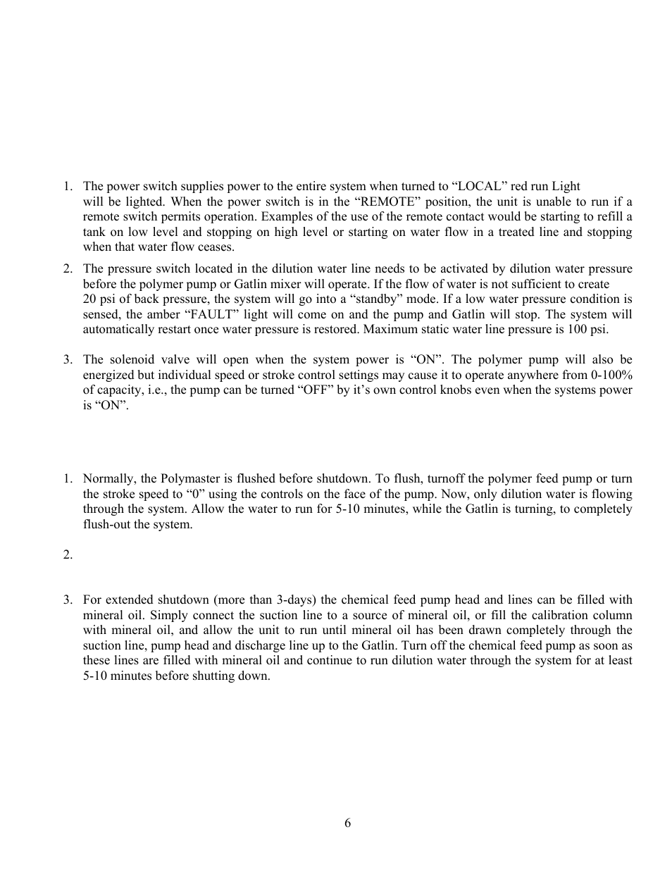 Pump Solutions Group Neptune Polymaster Liquid Polymer Blend & Feed System User Manual | Page 11 / 34